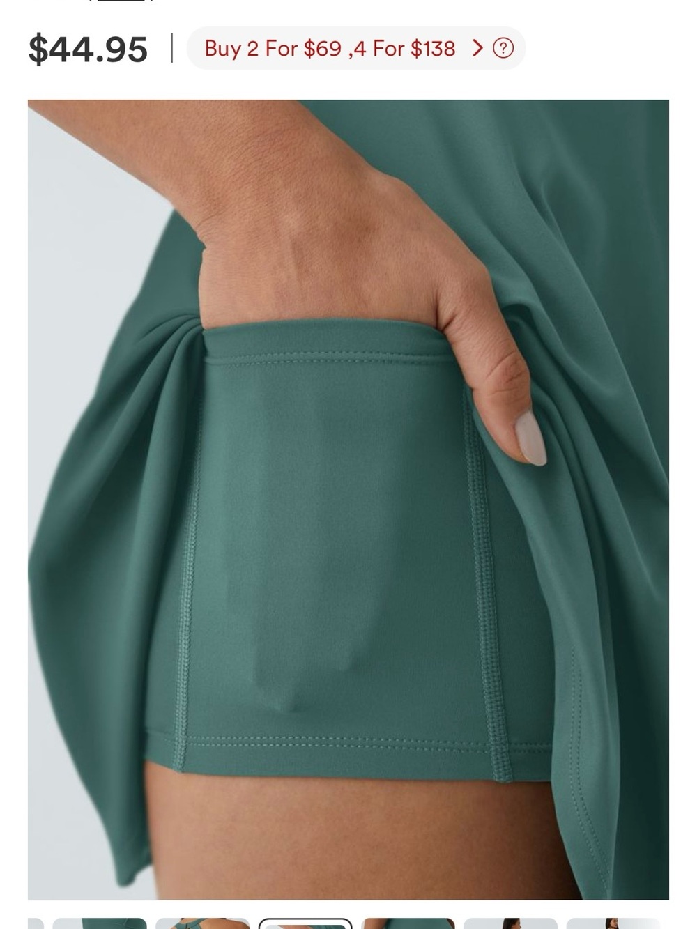 Halara Softlyzero Airy Easy Peezy Dress - Picture 4 of 8